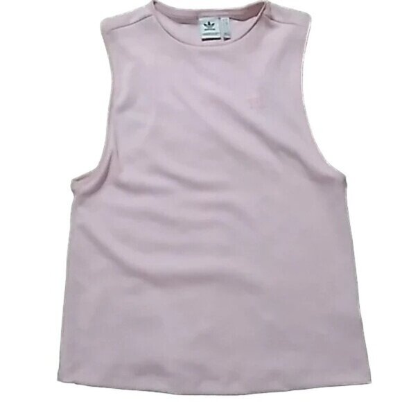 Adidas Original NMD Copenhagen Pastel Pink Sleeveless Ribbed Muscle Tee - Picture 5 of 8